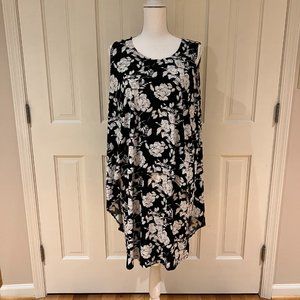 New Summer Black and White Dress